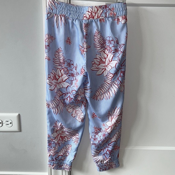 Janie & Jack Floral Striped Joggers - Picture 3 of 8